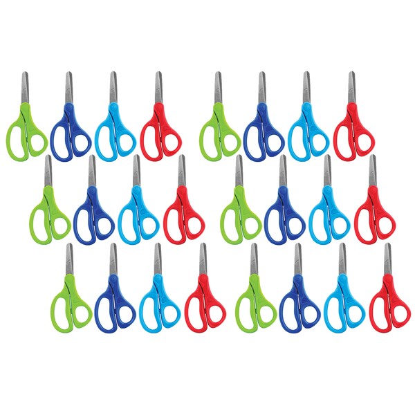 Maped Essentials Kids Scissors 5in, Blunt, Assorted Colors, PK24 480159 - main